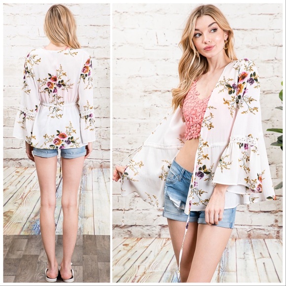 Angel Spell Bound Kimono Top - Picture 7 of 8